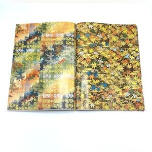 Kimono Giftwrap Book w/Japanese Artist Designs